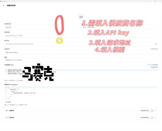Gemini配置2